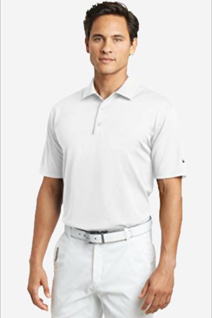 NikeGolfDri-FITPolo-Moisture-WickingPerformanceShirt,White
