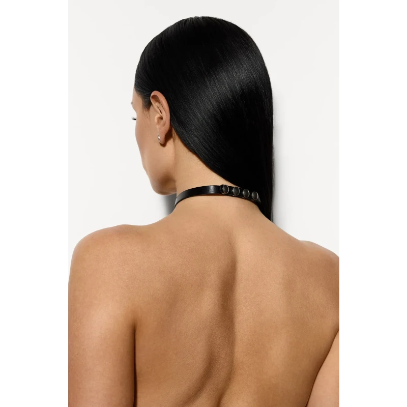 Alexia Leather Choker