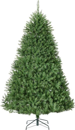 Best Choice Products Douglas Fir Christmas Tree, 9ft Unlit Artificial Full Fir Holiday Decoration, Realistic Appearance w/Metal Stand
