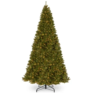 16 ft. Pre-Lit North Valley Spruce Tree with Clear Lights, Plug-In