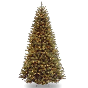 7 ft. Pre-Lit North Valley Spruce Tree with 700 Clear Lights, Plug-In