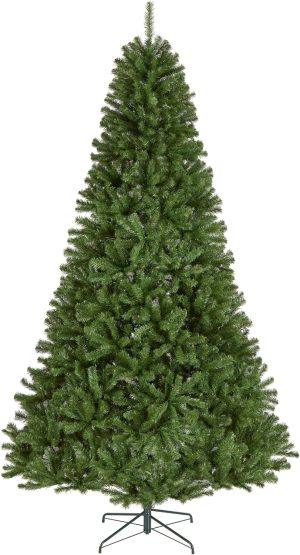 National Tree Company 9 ft Unlit North Valley Spruce Artificial Christmas Tree, 2,128 Tips, Includes Stand, Green