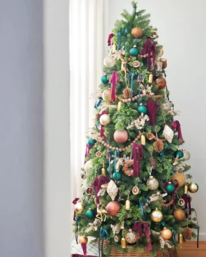6.5' Royal Fir Slim Artificial Christmas Tree Unlit